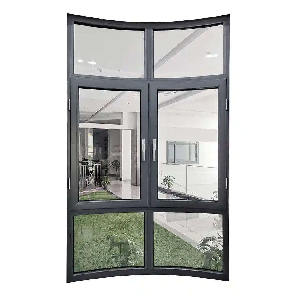 aluminum clad wood casement windows, WANJIA Hiseng