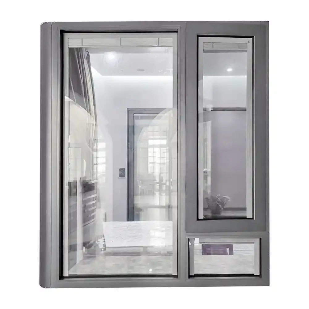 aluminum clad wood casement windows, WANJIA Hiseng
